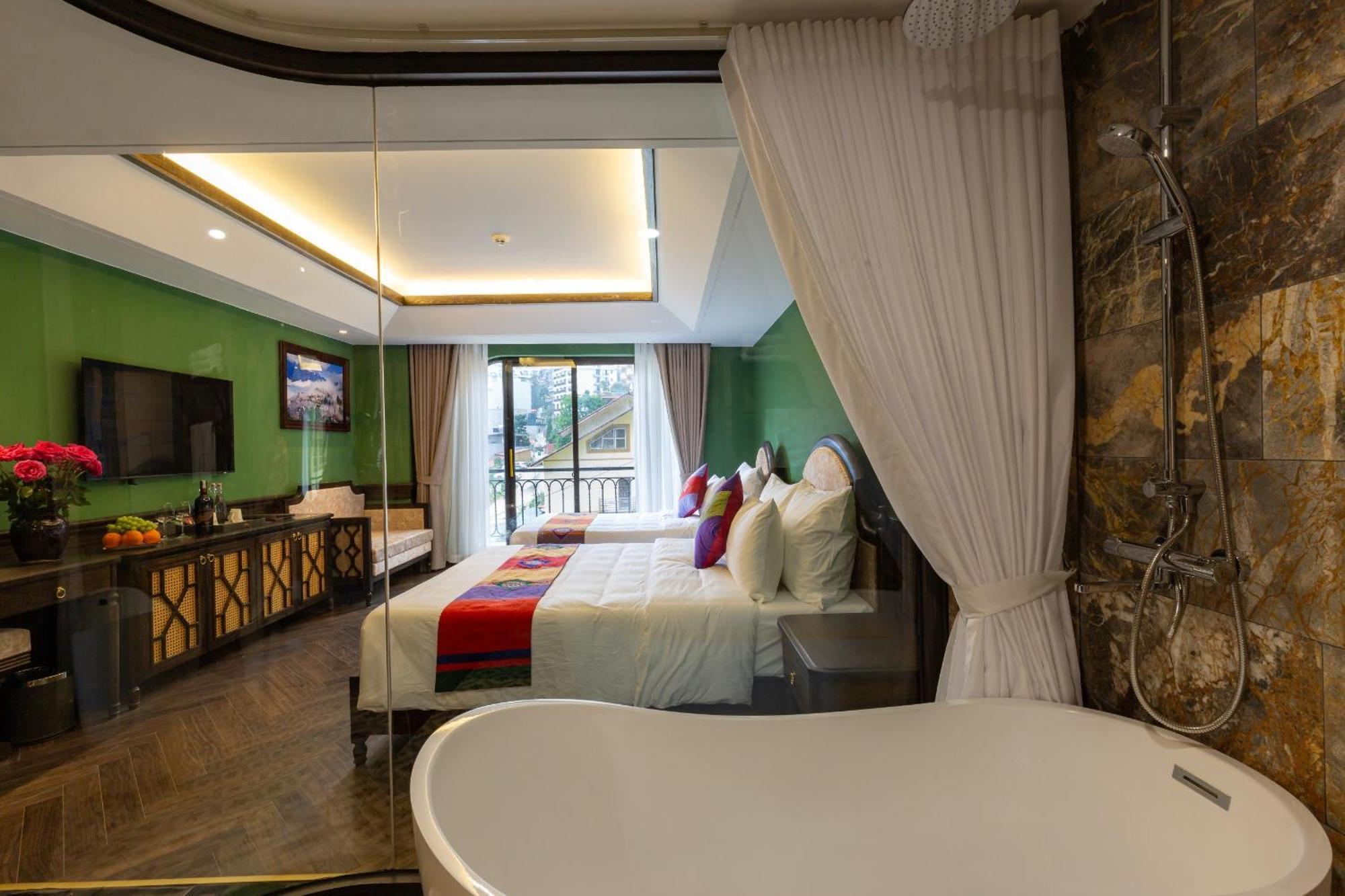 Fansipan View Hotel سابا المظهر الخارجي الصورة
