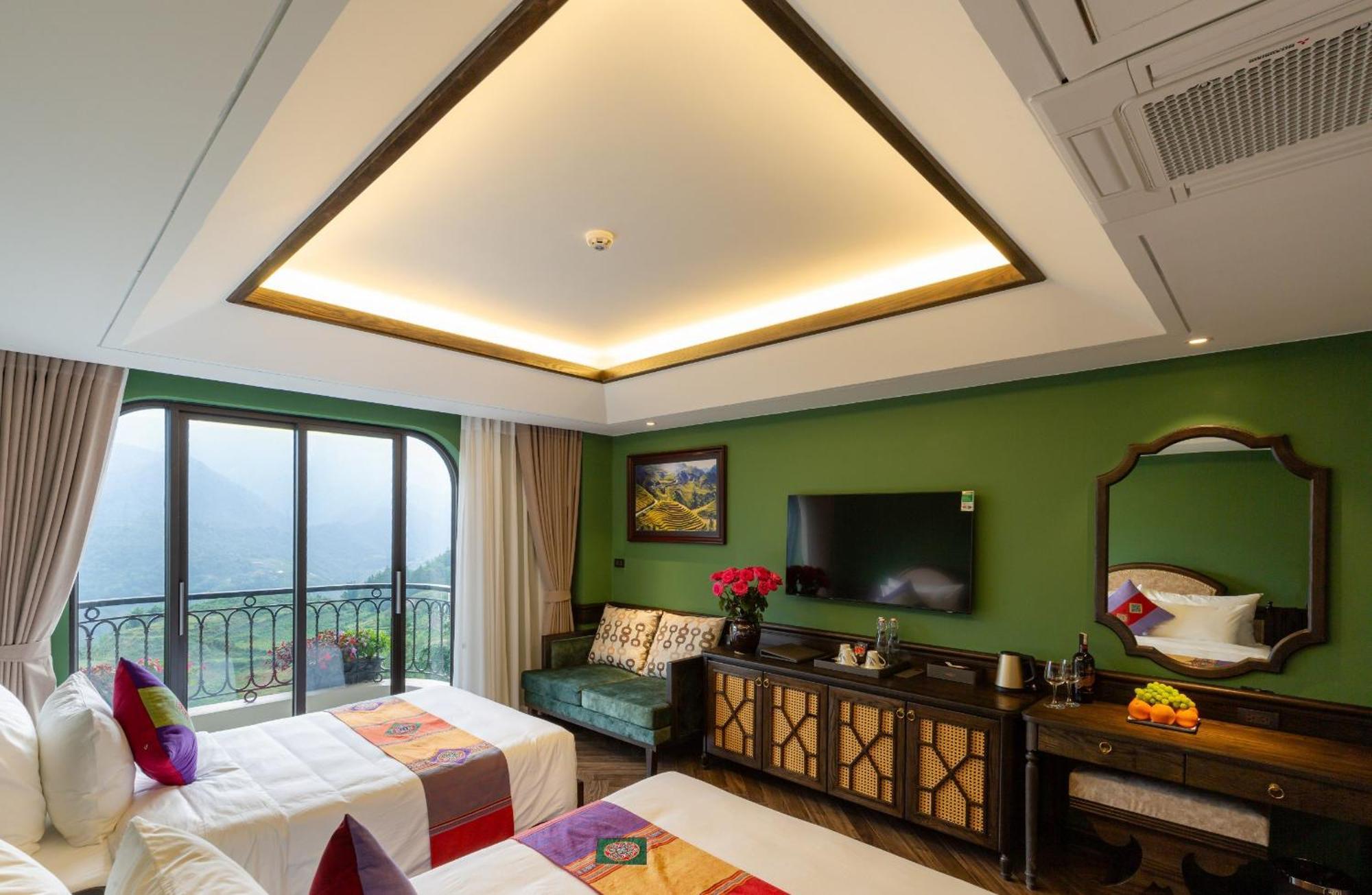Fansipan View Hotel سابا المظهر الخارجي الصورة
