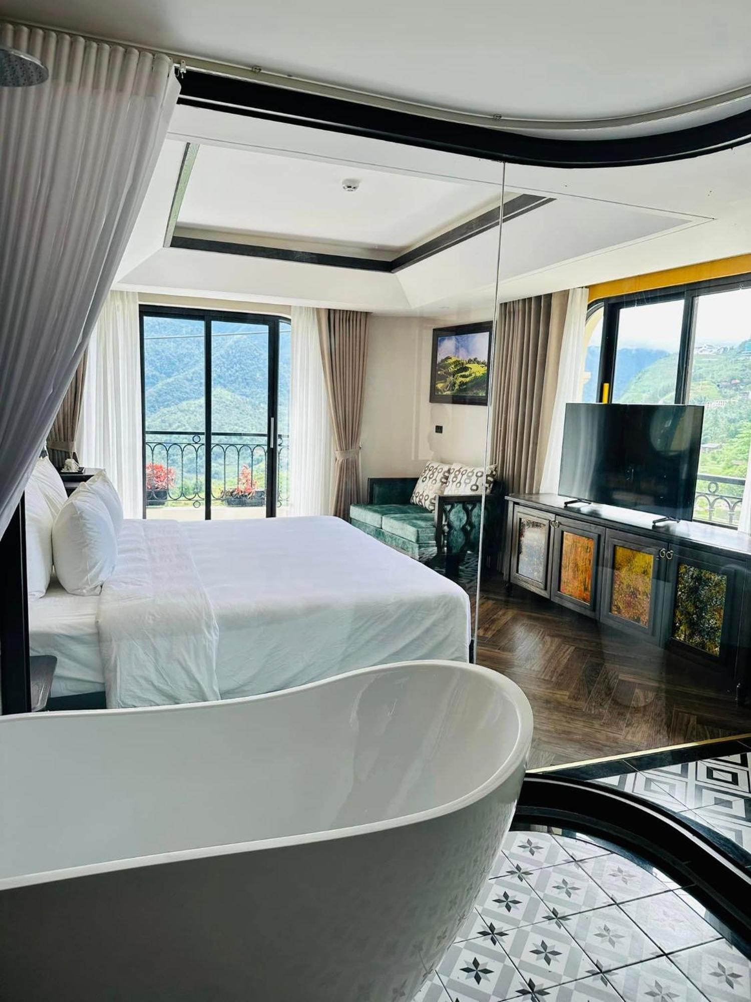 Fansipan View Hotel سابا المظهر الخارجي الصورة